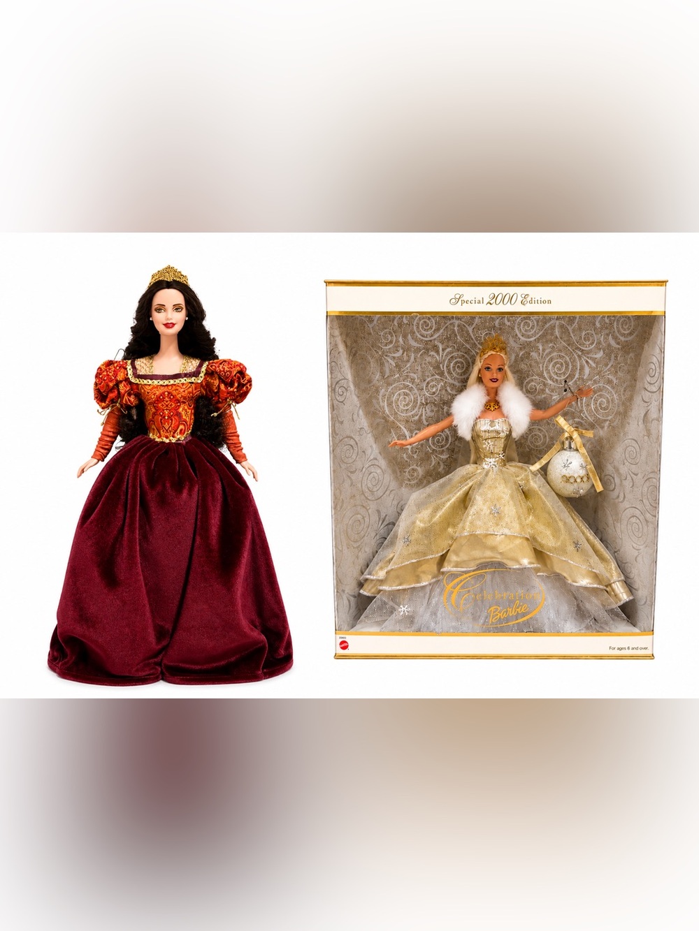 Barbie Celebration 2000 & Portuguese Empire Collector Doll Bundle NRFB - Picture 1 of 15